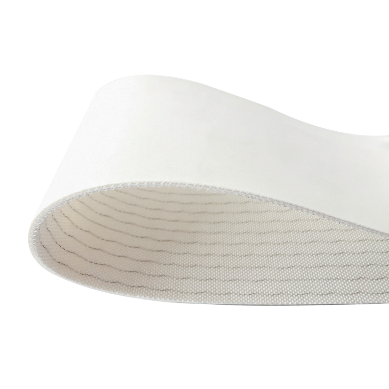 EB-W15 White Matte PE Conveyor Belt