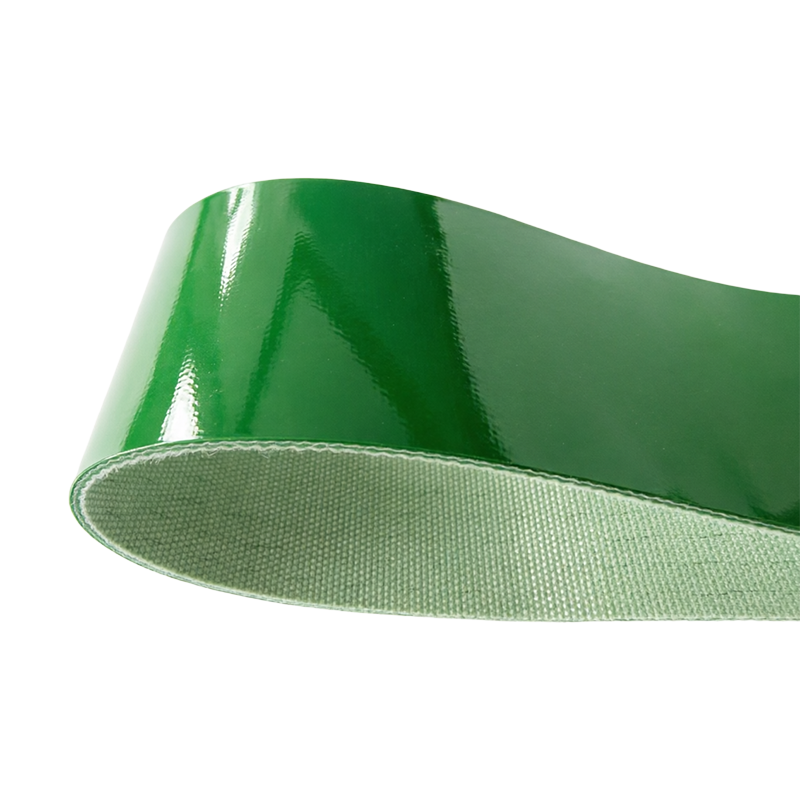 PB-G20 Glossy Green PVC Conveyor Belt