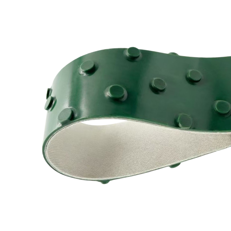 NBE-G70/F Green Raised-Dot Rubber Conveyor Belt