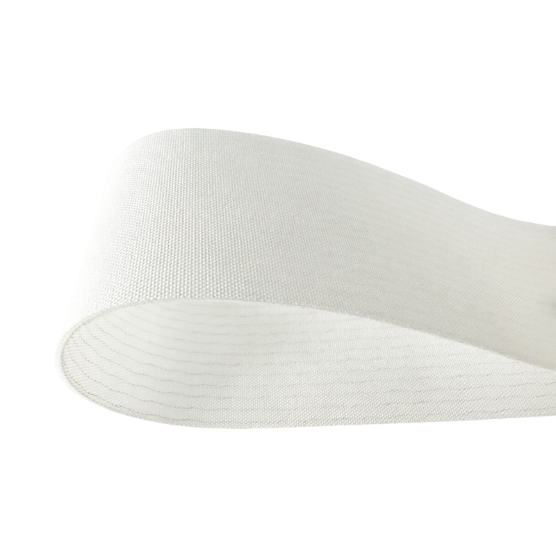UTB-W115 White Double-Sided Polyester Fabric PU Conveyor Belt